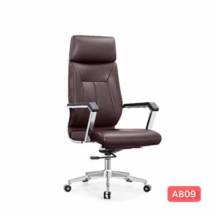 Fauteuil de direction à dossier haut Bribie MARRON