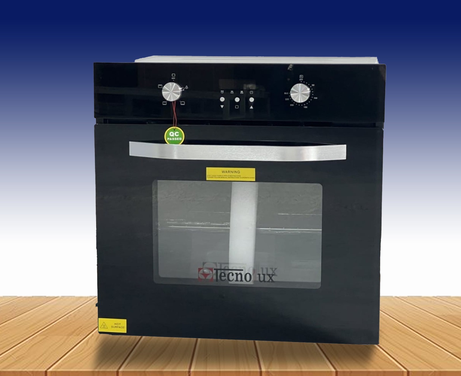 FOUR TECHNOLUX ENCASTRABLE TACTIL ELECTRIQUE NOIR GRIS QME60-2B00-1