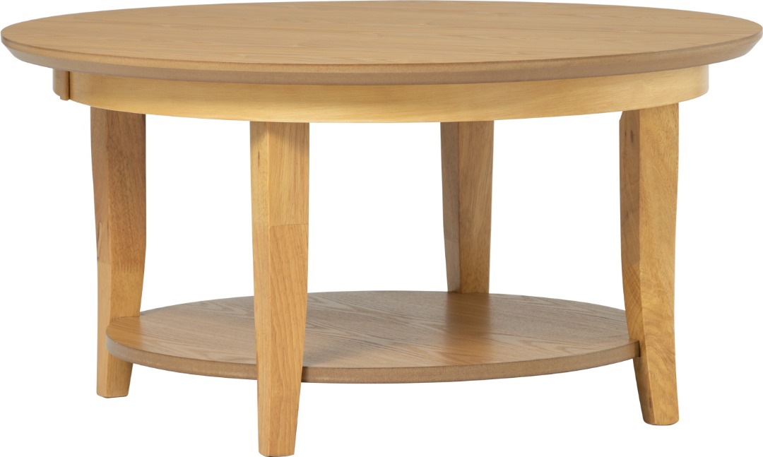 table basse en chêne blanc