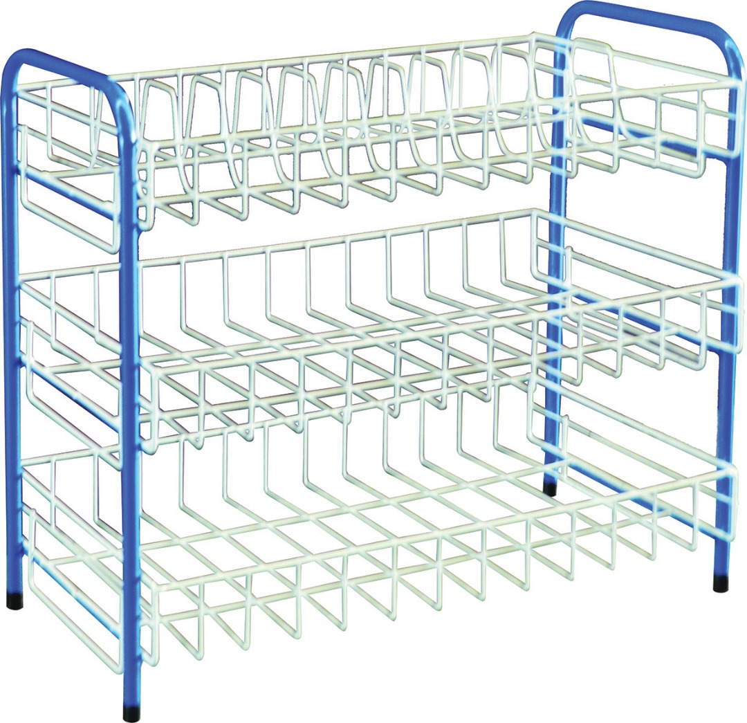 PORTE-ASSIETTES ACIER INOXYDABLE