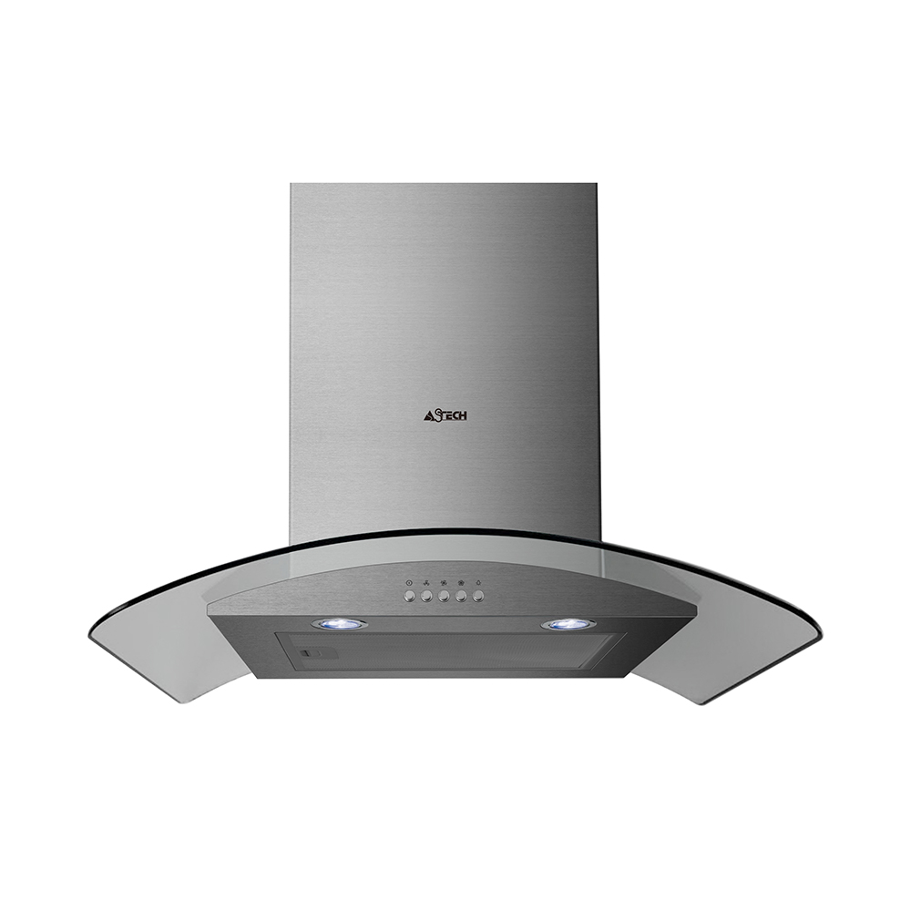 Hotte de cuisine Astech HO60CU 44MA 60cm curved avec filtre