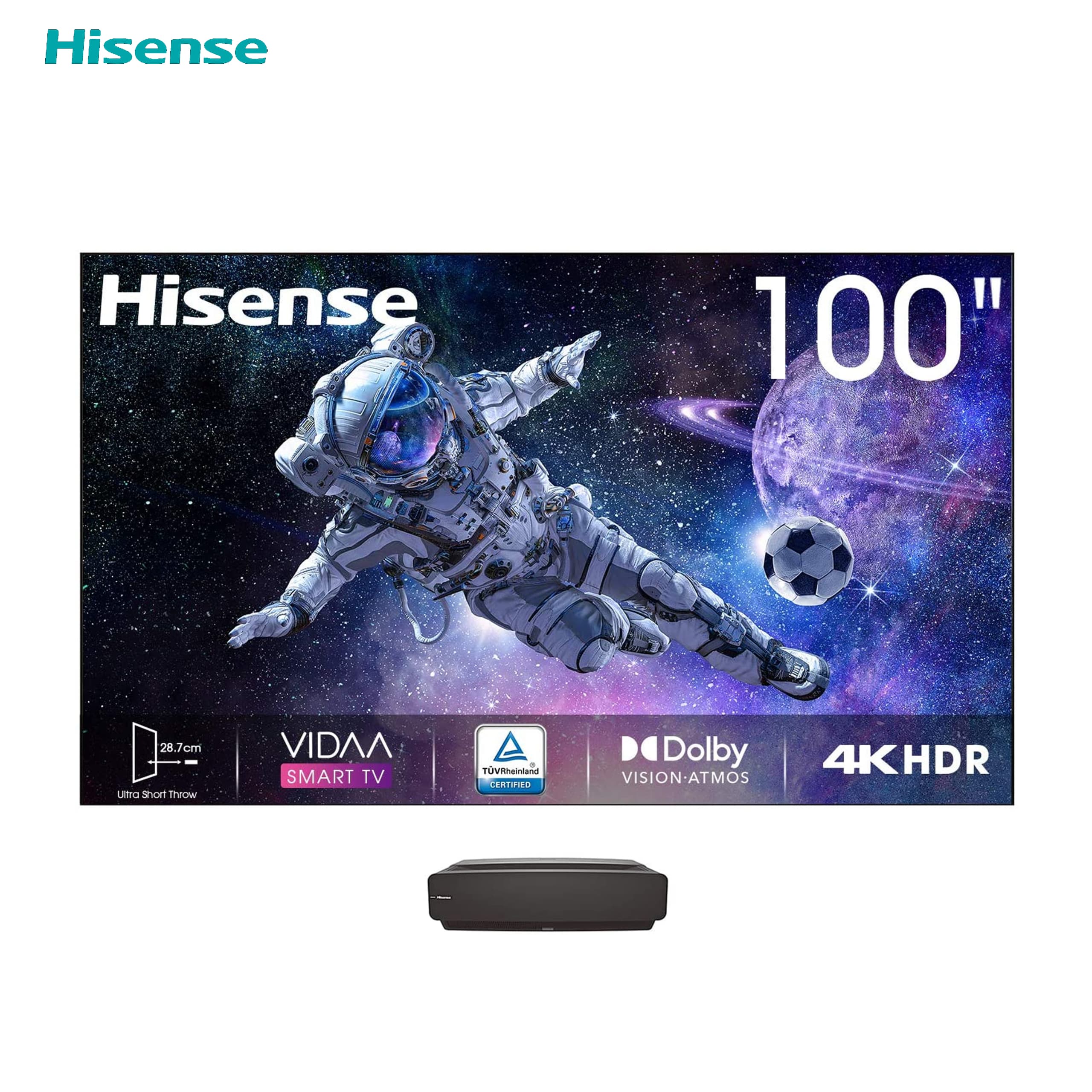 TELEVISEUR HISENSE 100" SMART UHD 4K LASER 100L5