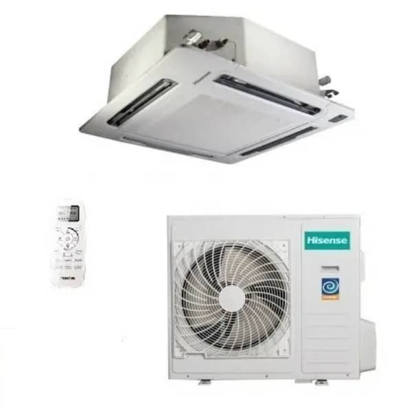 SPLIT HISENSE CASSETTE 24000BTU R410A SANS LIAISON