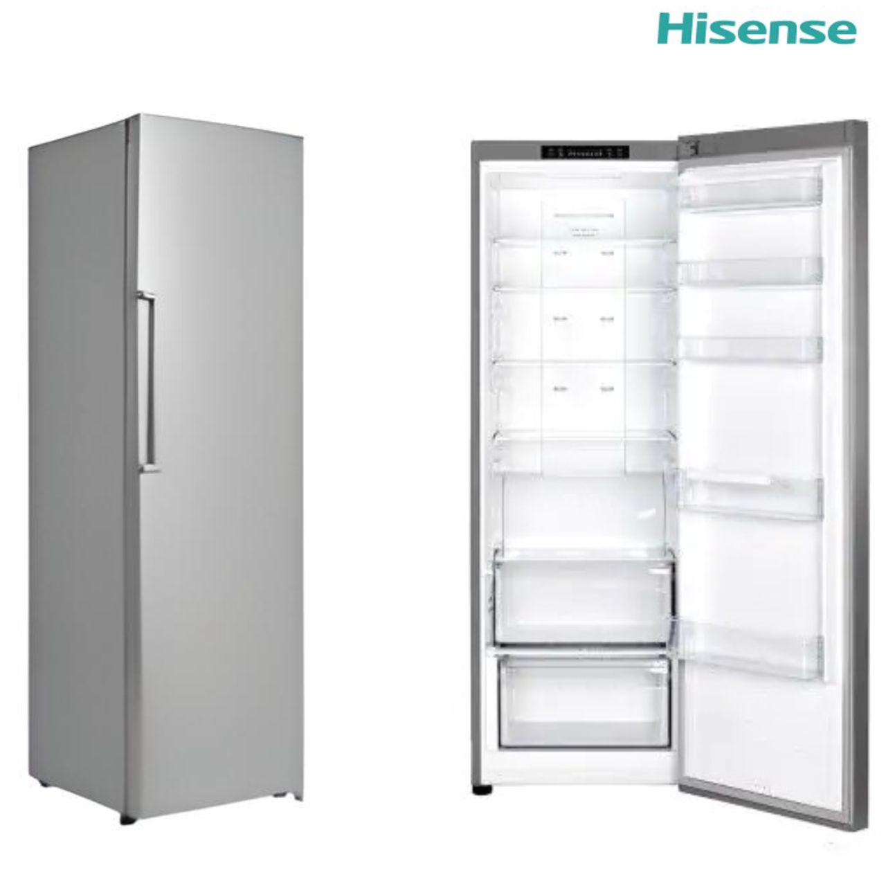 REFRIGERATEUR HISENSE 1PORTE 320LITRES GRIS RS-42WL4SA