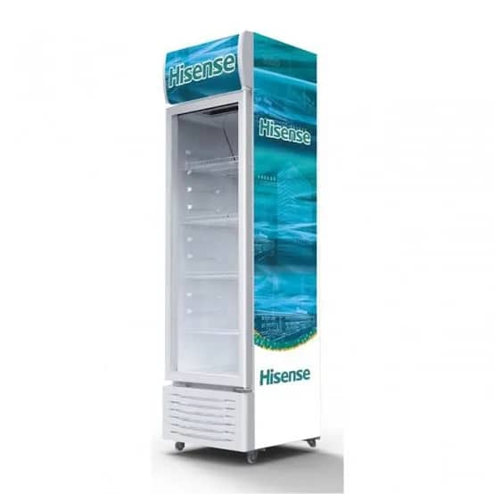 REFRIGERATEUR HISENSE VITRINE 1PORTE 320LITRES FL-38FC