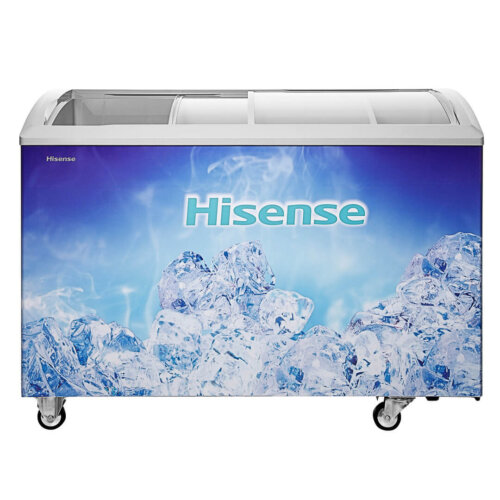 CONGELATEUR HISENSE HORIZONTAL 390LITRES VITRINE FL-39DD4HA