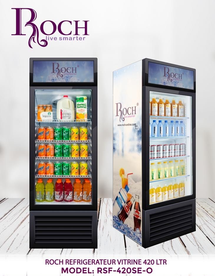 REFRIGERATEUR ROCH VERTICAL VITRINE RSF-420SE