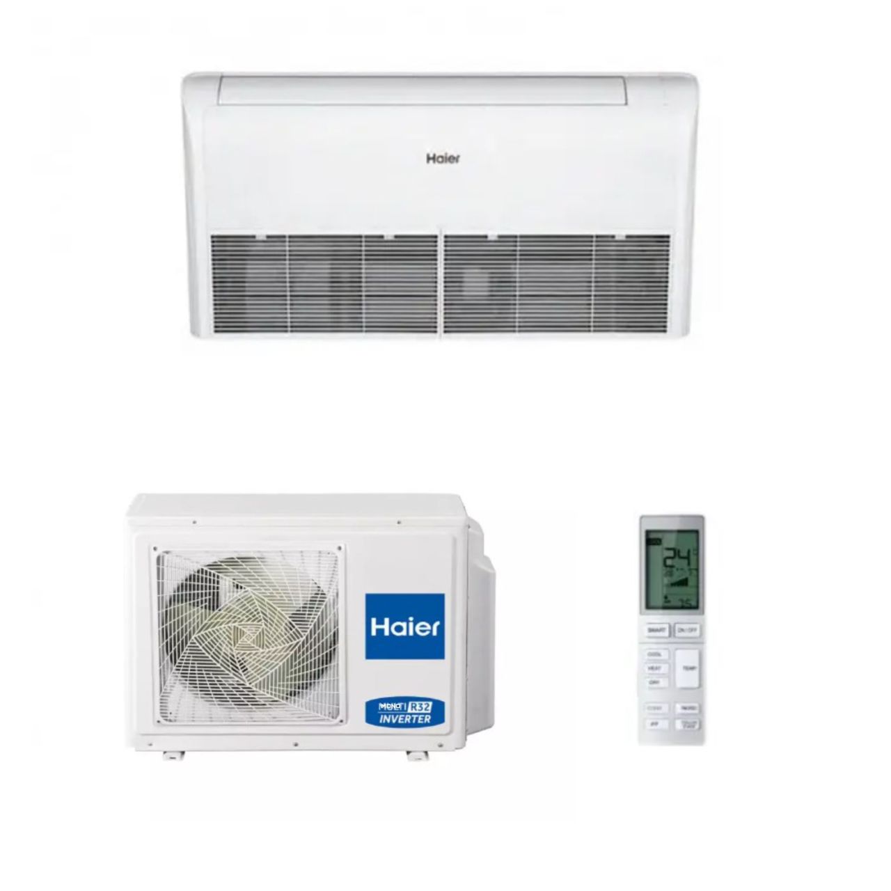 SPLIT HAIER 24000BTU GAZ 410 ALLEGE INVERTER+LIAISON AC71S2SG2FA