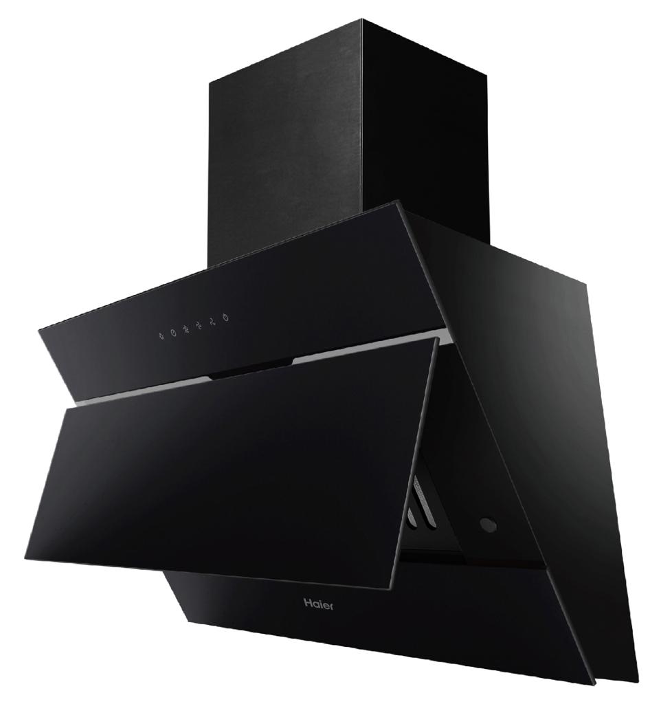 HOTTE DE CUISINE HAIER NOIR MIROIR 90X60 CCH290H