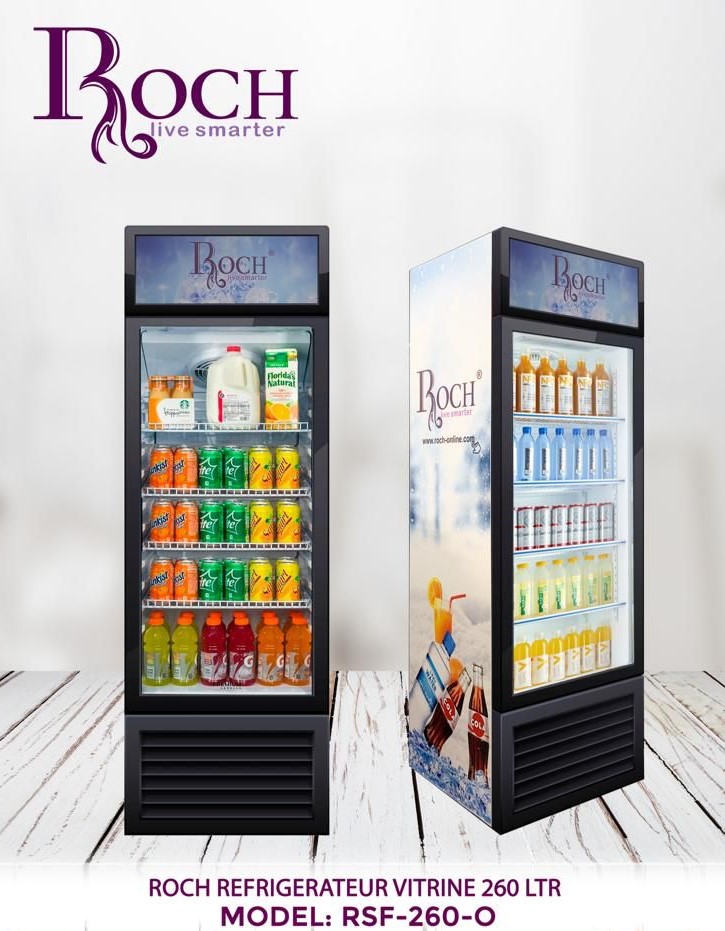 REFRIGERATEUR ROCH VERTICAL VITRINE RSF-260-0