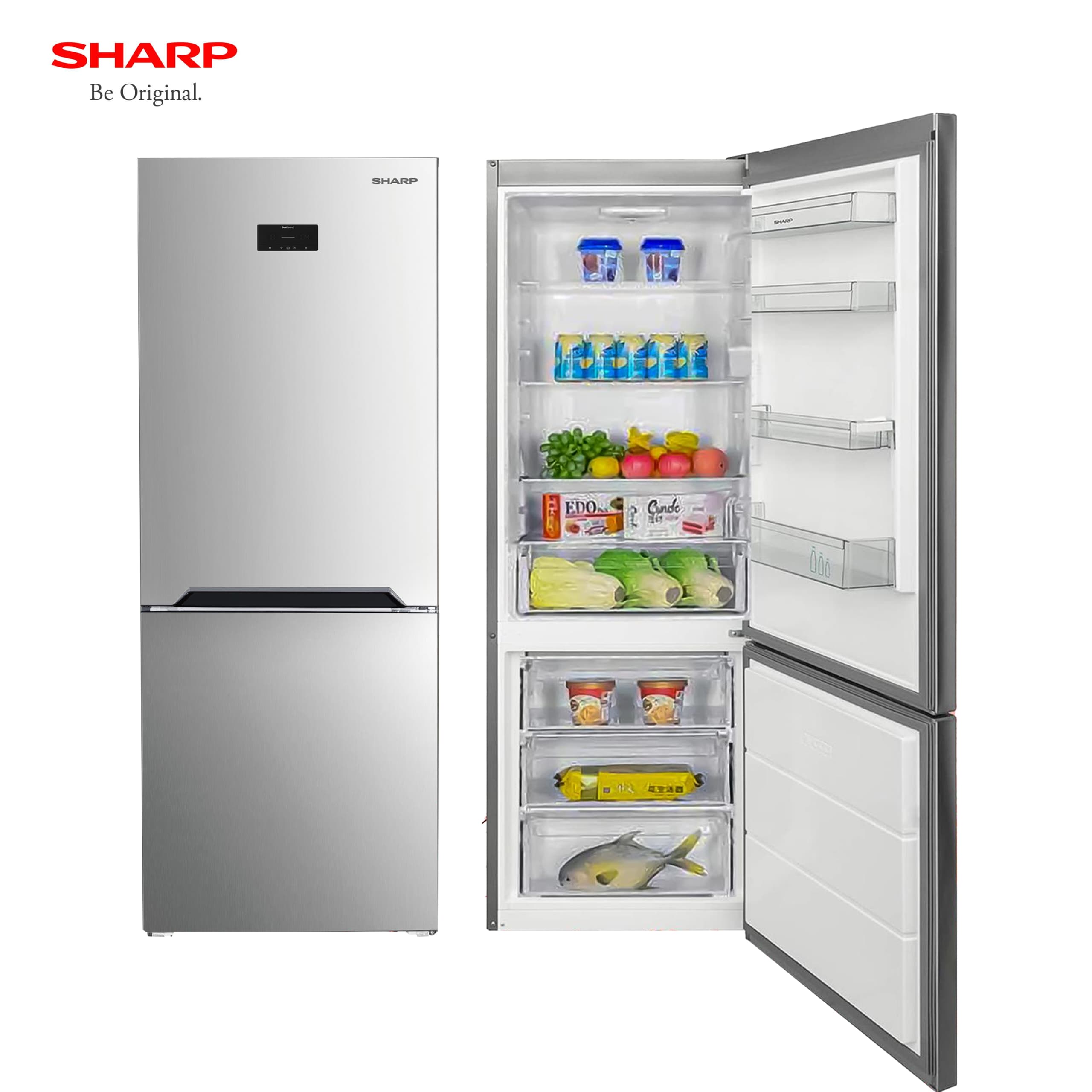 REFRIGERATEUR SHARP COMBINE 3TIROIRS NOFROST SJ-BG-465