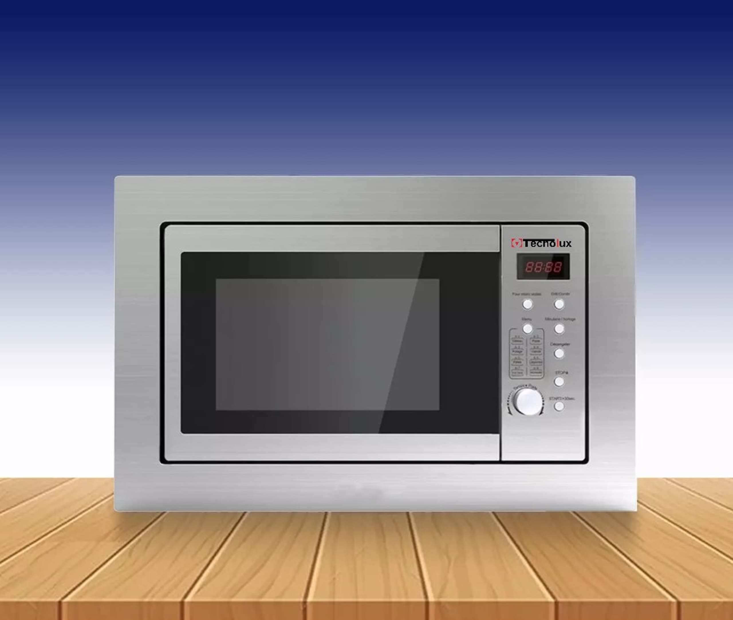 MICRO ONDE TECHNOLUX ENCASTRABLE 28LITRES INOX MOS 28TEC