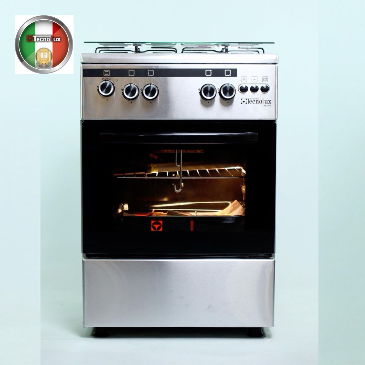 CUISINIERE TECHNOLUX 4FEUX 60X60 TEC60CS NEW