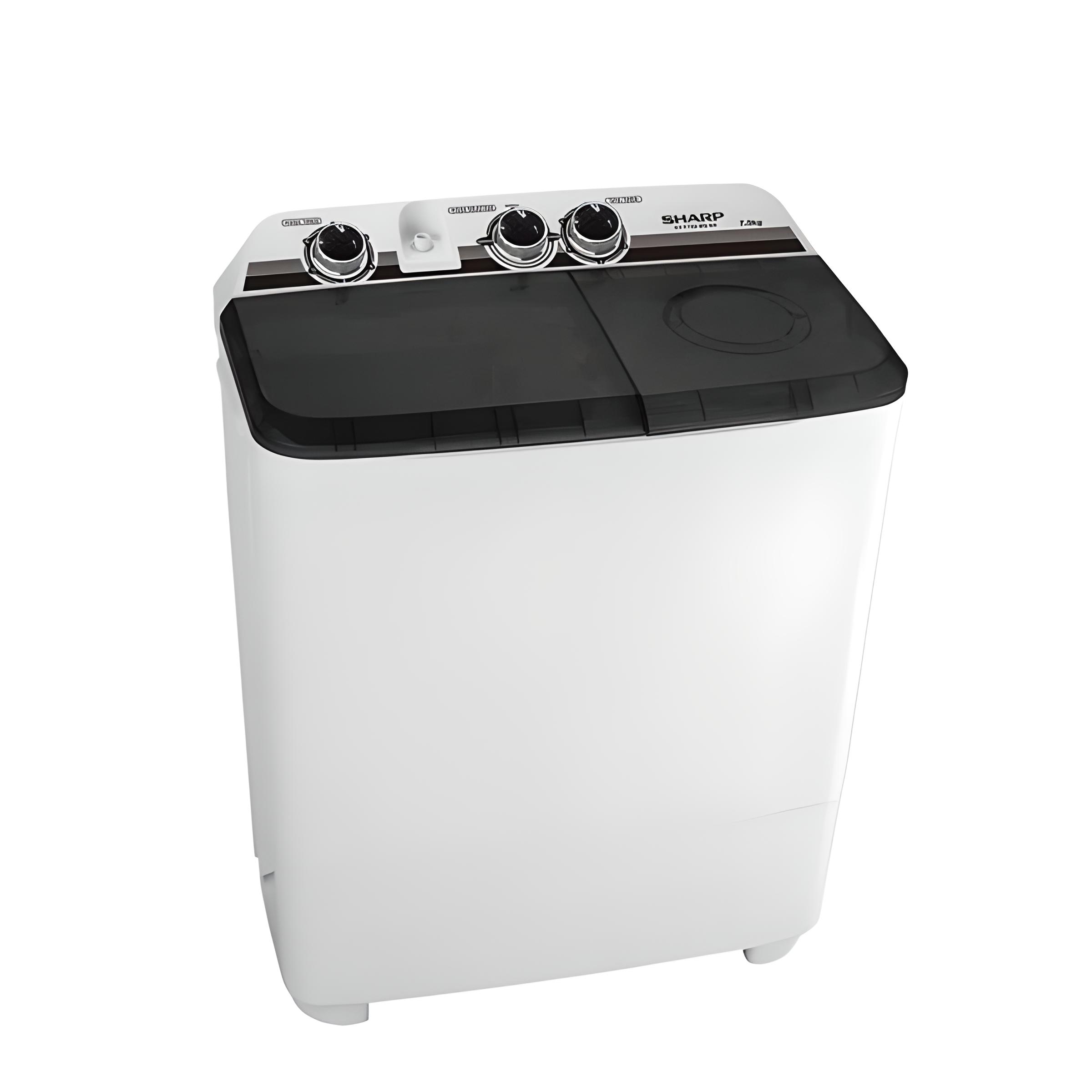 MACHINE A LAVER SHARP 7KG SEMI AUTOMATIC BLANC ES-T75X-WN-BK