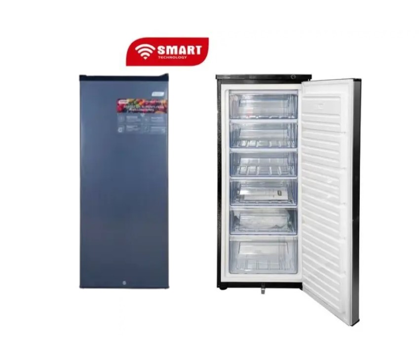 CONGELATEUR SMART TECHNOLOGOY VERTICAL 6TIROIRS 170LITRES GRIS STCD345F