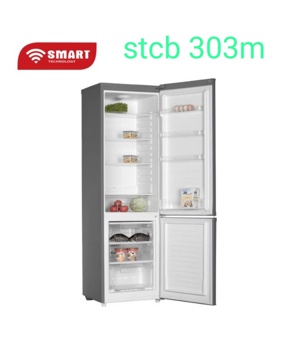 REFRIGERATEUR SMART TECHNOLOGY COMBINE 3TIROIRS 227LITRES GRIS STCB303M