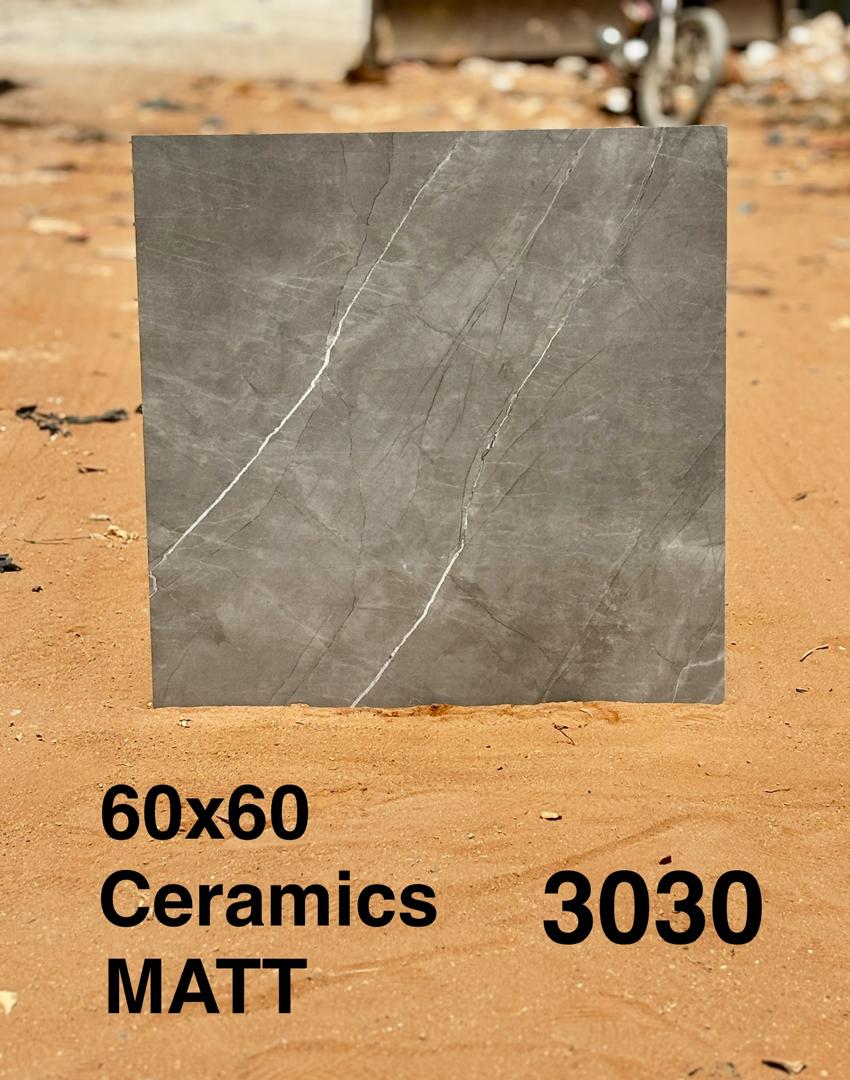 carreaux de sol en porcelaine et en céramique matt Qualité indiennes 3030 60 x 60