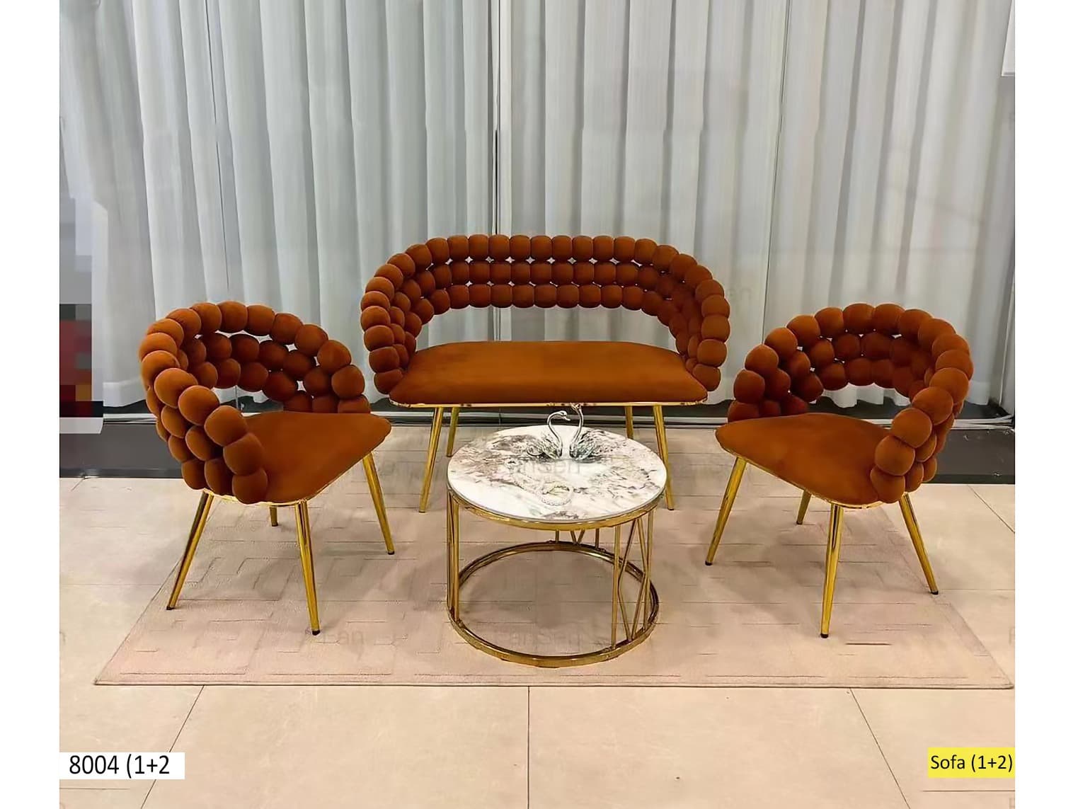 Ensemble de canapés d'extérieur/intérieur faits main - Meubles de jardin