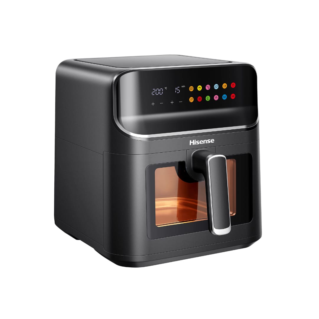 AIR FRYER HISENSE 6.7LITRES FENETRE VISIBLE NOIR H06AFBS2S3
