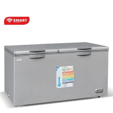 CONGELATEUR SMART TECHNOLOGY HORIZONTAL 2PORTES 500LITRES GRIS STCC550