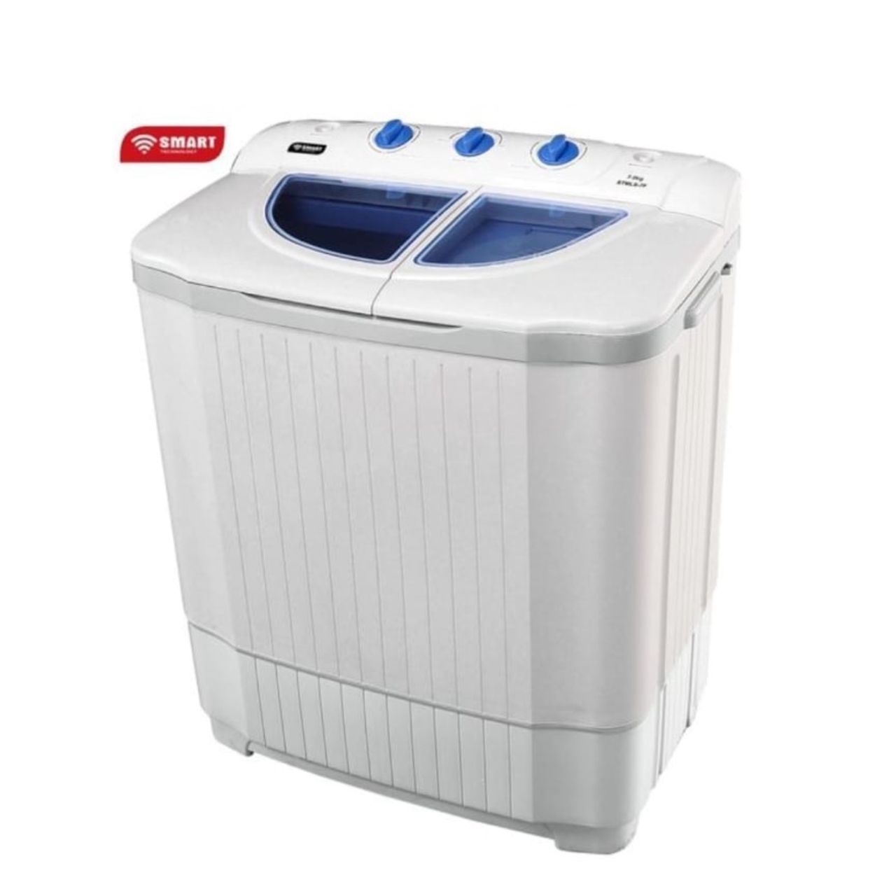 MACHINE A LAVER SMART TECHNOLOGY DOUBLE BAC 7KG SEMI-AUTO STMLS7F