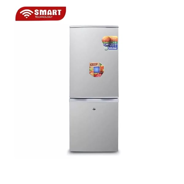 REFRIGERATEUR SMART TECHNOLOGY COMBINE 2TIROIRS GRIS STCB185H