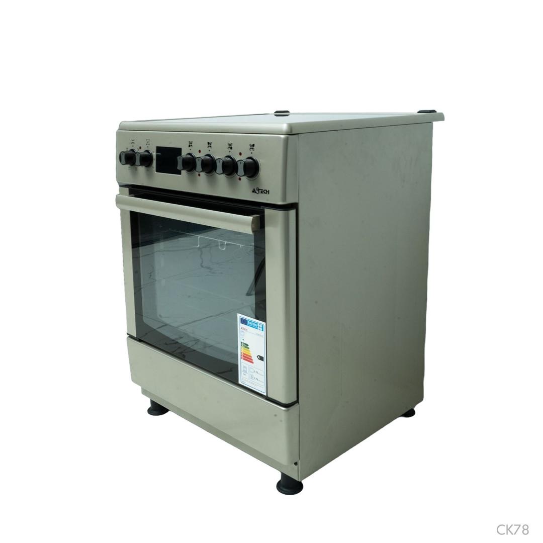 Cuisinière ASTECH CK78PLFOEL 60/60 4feux four electrique