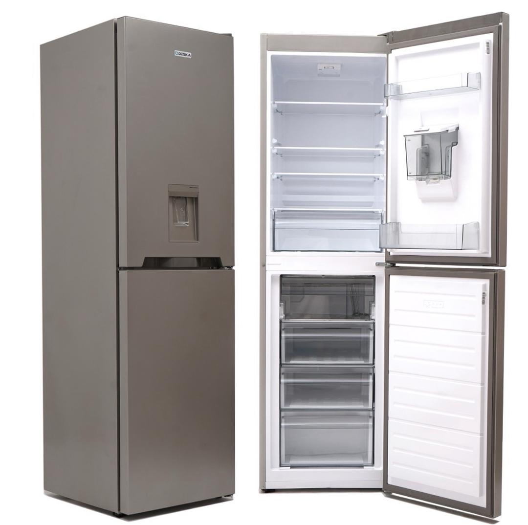 Réfrigérateur DESKA BF-315DK Combiné 4 Tiroirs ALUMINIUM avec