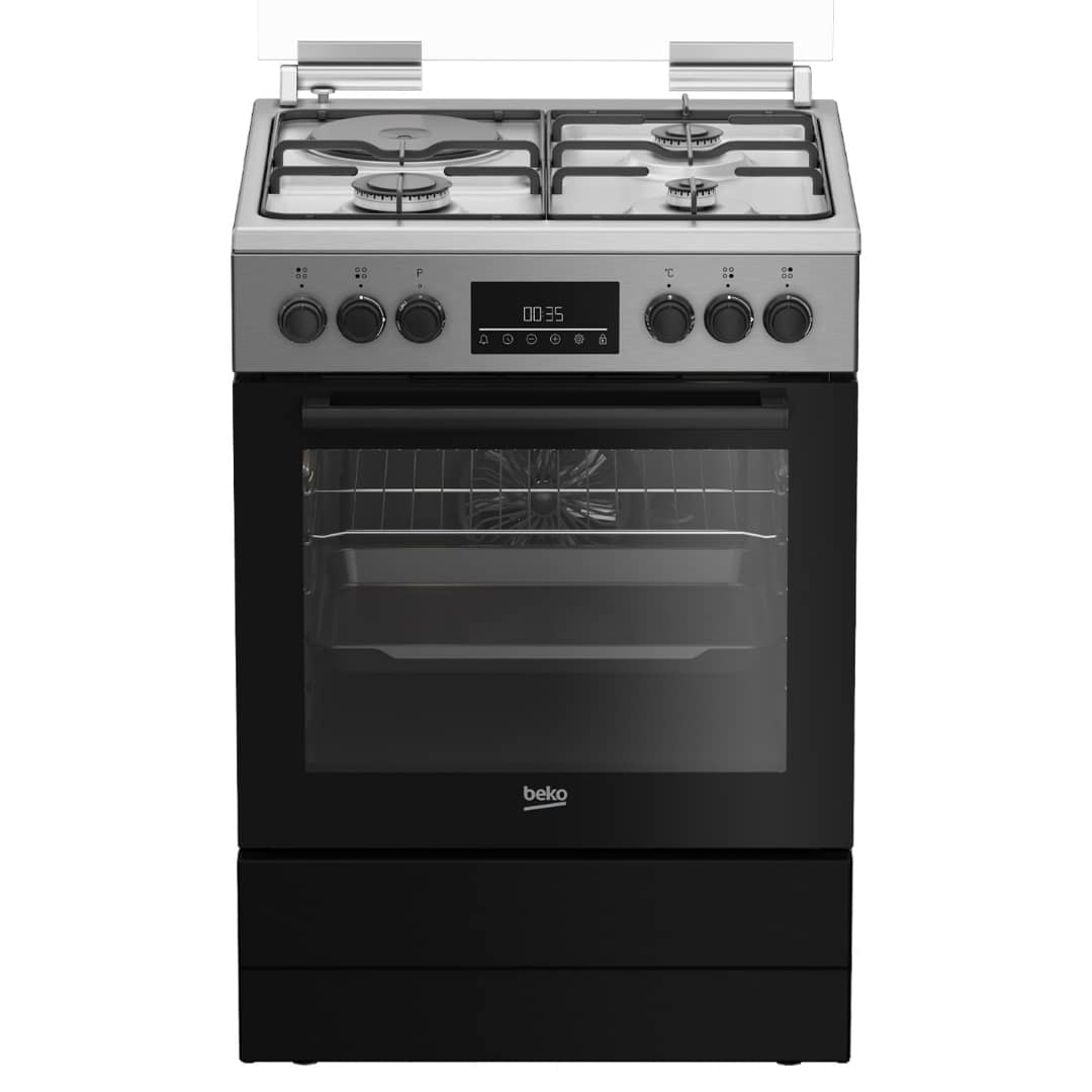 CUISINIERE BEKO MIXTE 3FEUX A GAZ 1FEUX ELECTRIQUE FBE6332
