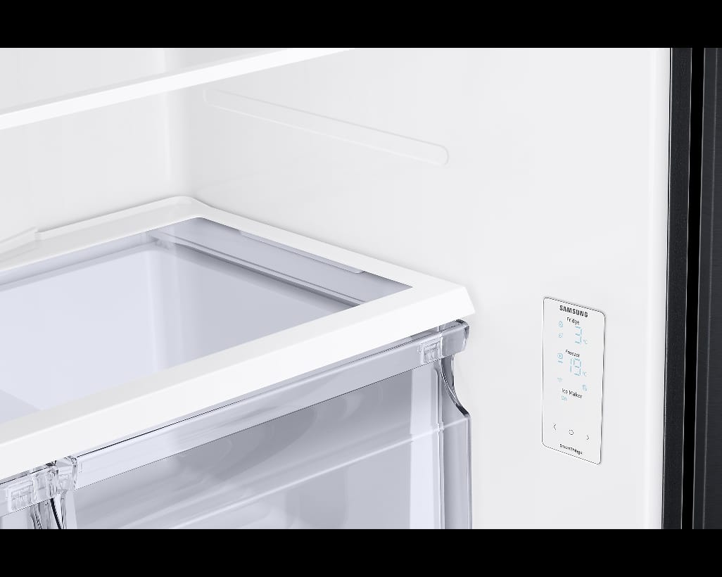 REFRIGERATEUR SAMSUNG SIDE BY SIDE 3PORTES AVEC DIST D'EAU GRIS RF50C530EB1