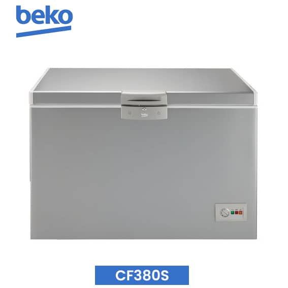 CONGELATEUR BEKO HORIZONTAL 550LITRES AVEC VITRE GRIS CF380ST24