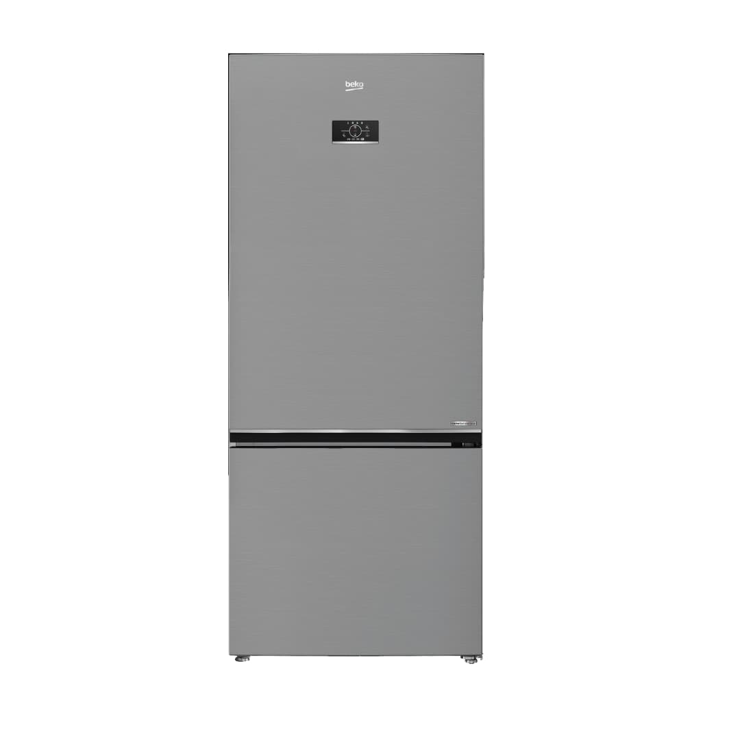 REFRIGERATEUR BEKO COMBINE 3TIROIRS 730LITRES INVERTER NOFROST A++ GRIS RCNE730E40