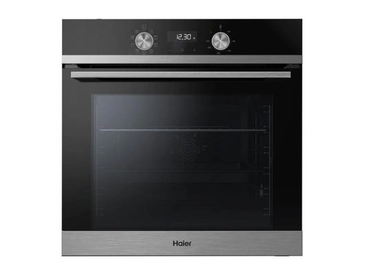 FOUR HAIER ENCASTRABLE ELECTRIQUE 60X60 NOIR GRIS HOQK2ANN3BXSA
