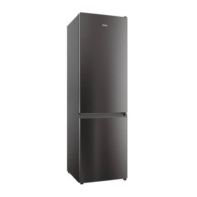 REFRIGERATEUR HAIER COMBINE 3TIROIRS 350LITRES NOIR GRIS HRF390BS