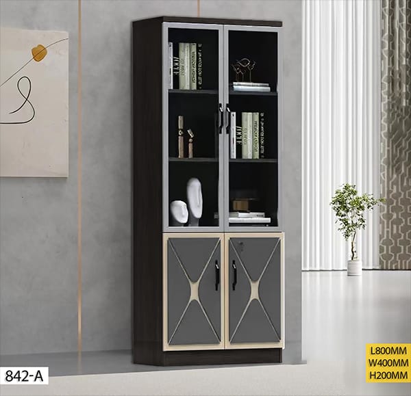 ARMOIRE DE BUREAU ARMOIRE 2 PORTES 842-A