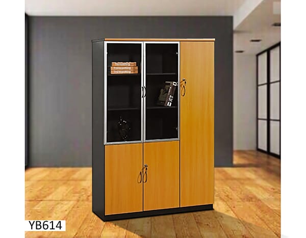 ARMOIRE DE BUREAU BIBLIOTHÈQUE YB614