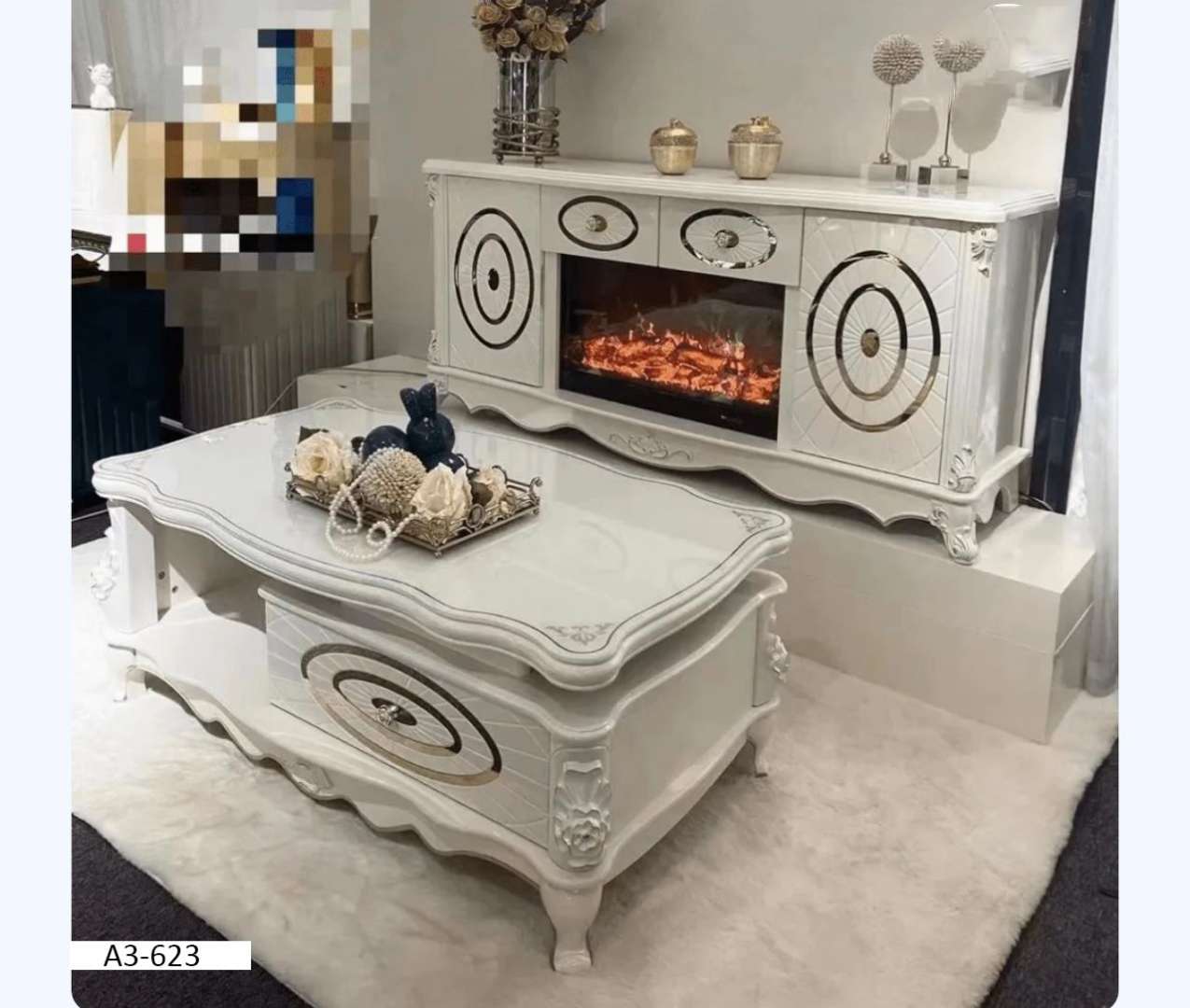ENSEMBLE CONSOLE + TABLE BASSE A3-623