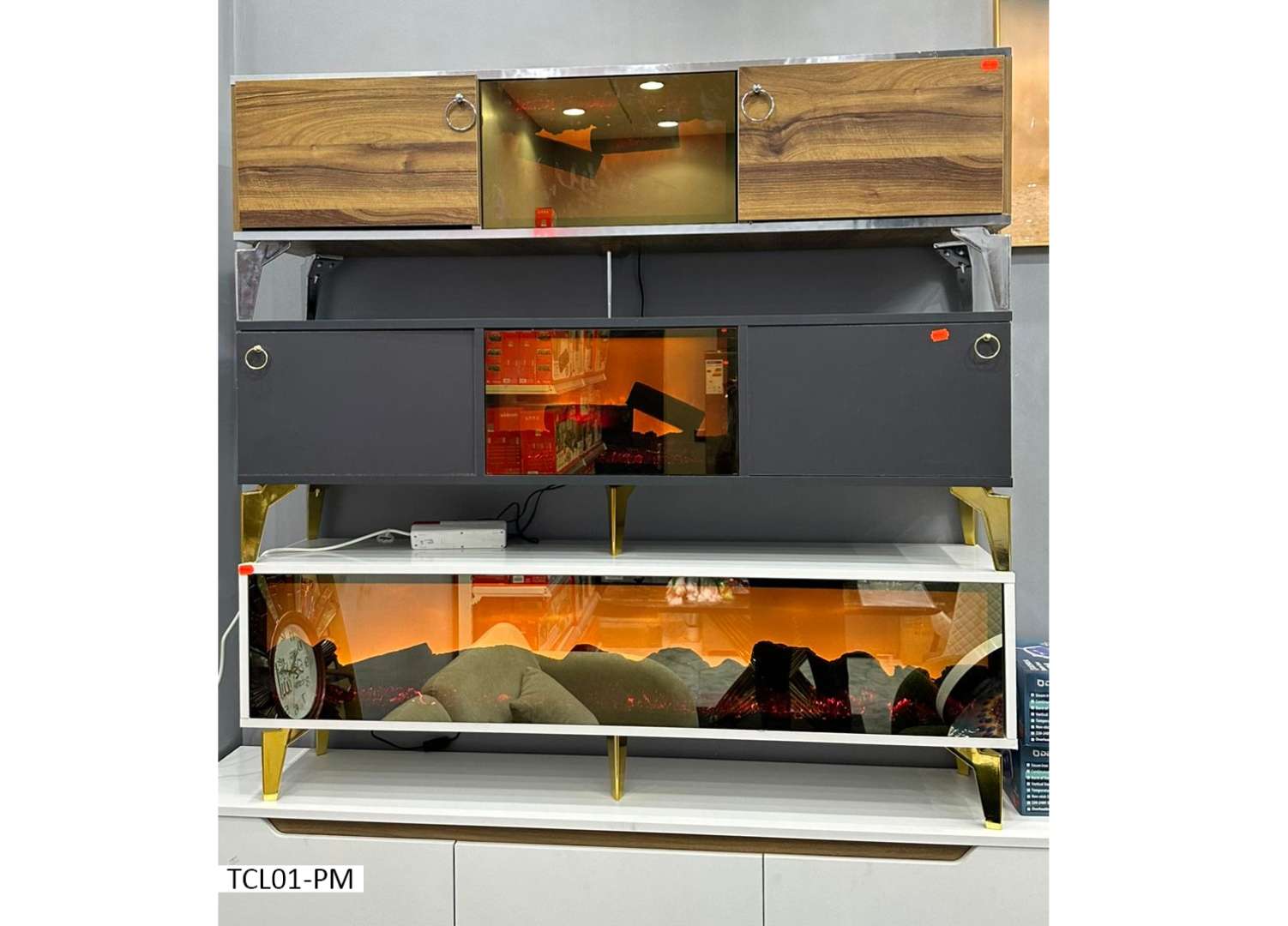 TABLE TV AQUARIUM TCL01- PM