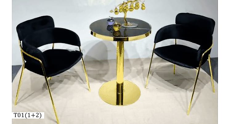 ENSEMBLE CHAISE TETE À TËTE T01A3(1+2)