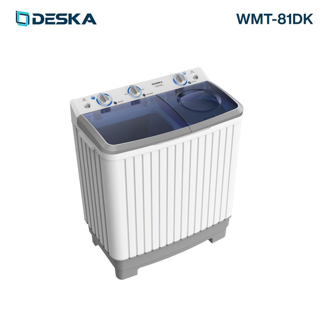 MACHINE A LAVER DESKA WMT-81DK SEMI-AUTOMATIQUE 8KG