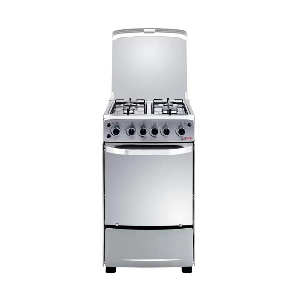 Cuisinière Astech 50/50 XA50GS 4 feux inox