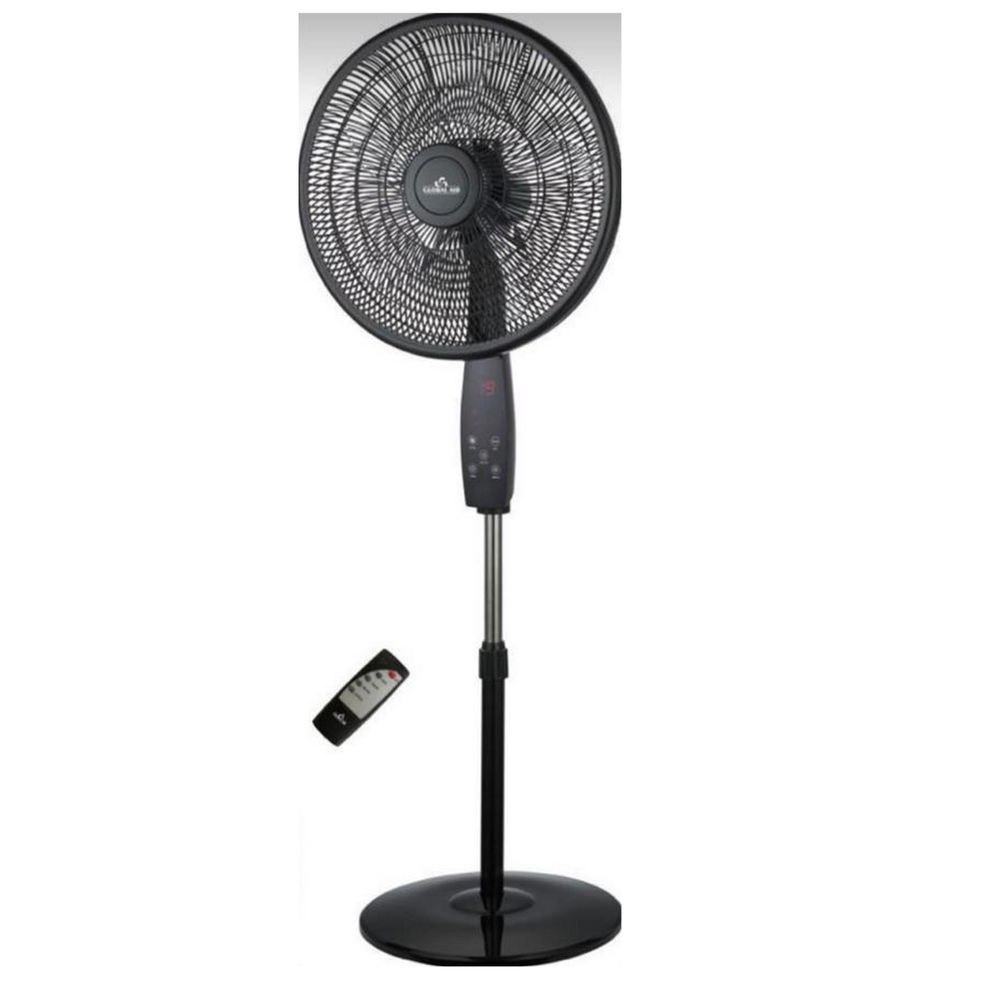Ventilateur global air sur pied taille 18 avec commande
