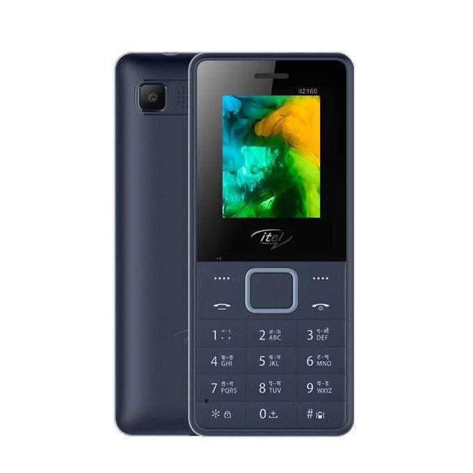 Itel it2160 – Ecran de 1,8 “(4,57 cm), photo de 0,3 MP – Batterie 1000 mAh.