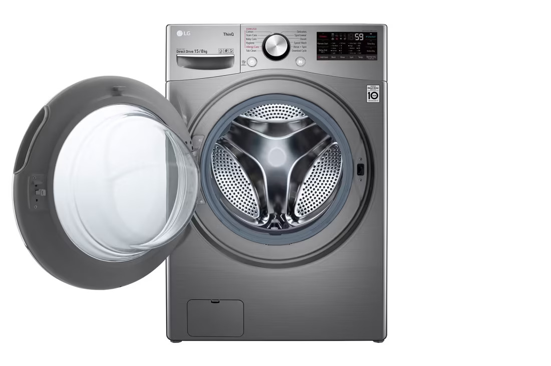 MACHINE A LAVER LG 15KG/8KG SECHAGE FOL9DGP2S
