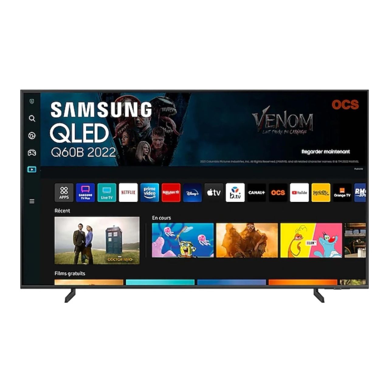 TELEVISEUR SAMSUNG 55" QLED SMART 4K 55Q60