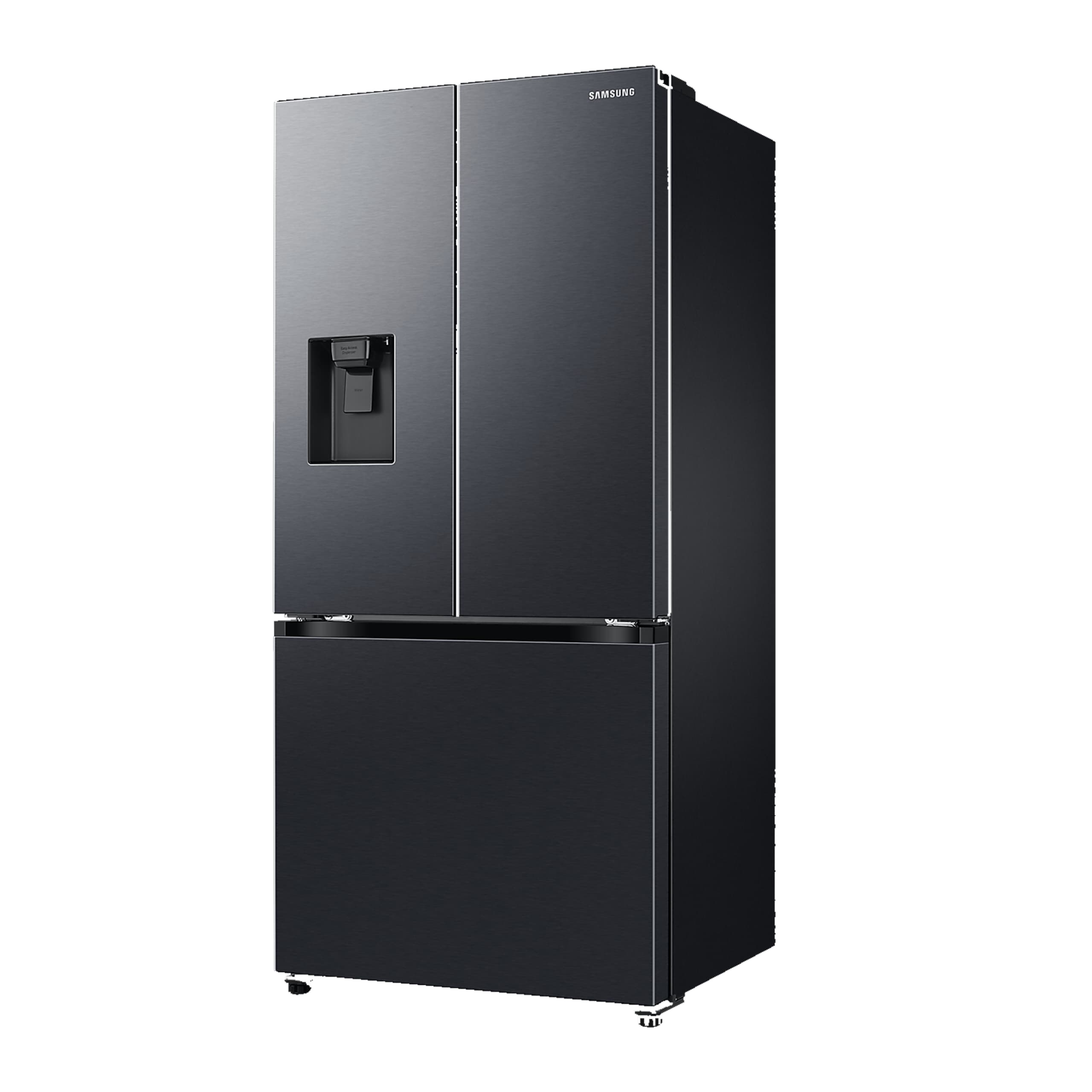 REFRIGERATEUR SAMSUNG SIDE BY SIDE 3PORTES AVEC DIST D'EAU GRIS RF50C530EB1